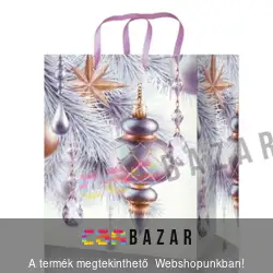 Karácsonyi ajándéktasak maxi 55x45 cm