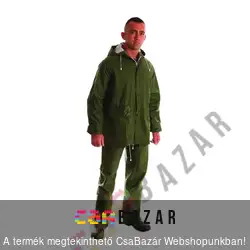 PVC esőöltöny zöld, 2 db-os XXXL-es méret