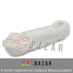Ruhaszárító kötél 15m PE 4mm