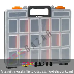 Professzionális rendszerezőtáska doboz 380x330x60 mm