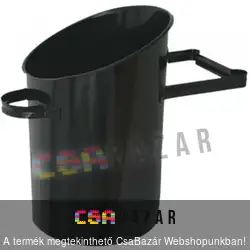 Fekete szenes vödör