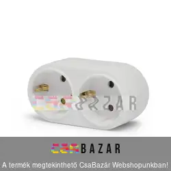 2-es fali kerek elosztó