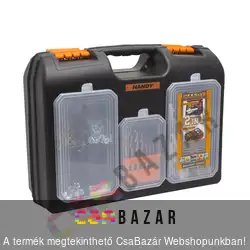 Fúrótáska alkatrész tároló doboz 40x30x15,5 cm