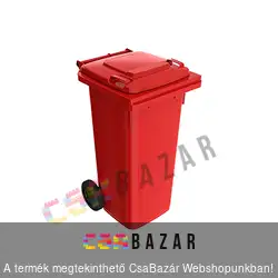 Gurulós kuka Piros 120 L