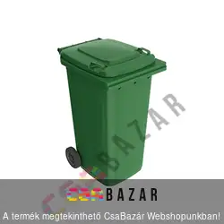 Gurulós kuka Zöld 120 L