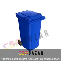 Gurulós kuka Kék 120 L