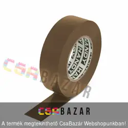 Szigetelőszalag 20 m barna