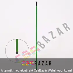 Felmosó nyél menetes zöld, 110-120 cm