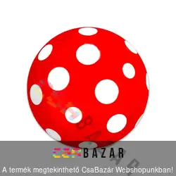 Óriás pöttyös gumilabda 40 cm
