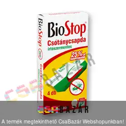 BioStop csótánycsapda 4 db