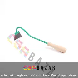 Kézi kapa fa markolattal 115 mm