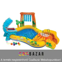Intex Dinosaur Play Center felfújható medence 249 x 191 x 109 cm