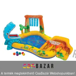 Intex Dinosaur Play Center felfújható medence 249 x 191 x 109 cm - 57444