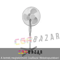 Álló Ventilátor 40 cm-es átmérővel - 3 sebesség