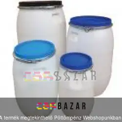 Hordó 120L műanyag 5,6Kg magyar