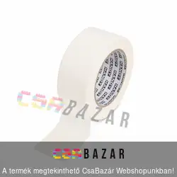 Maszkolószalag - vízbázisú ragasztóval - 50 m x 48 mm - fehér