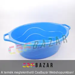 Füles ovál tál 4L