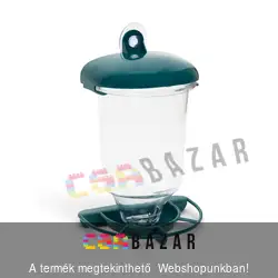 Madáretető műanyag tapadókoronggal