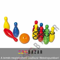 Bowling szett 11 db-os