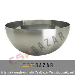 Habüst, keverőtál 23.5 cm - inox