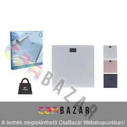 Digitális személymérleg - színes üveg