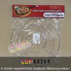 Króm edényalátét