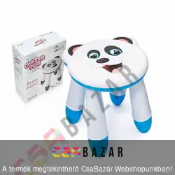 Pandás gyerek zsámoly, sámli