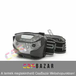 Akkumulátoros tölthető fejlámpa