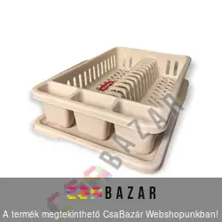 CURVER edényszárító tálcával, 26,5 x 42 x 8,8 cm