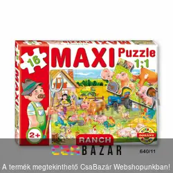Maxi puzzle, ranch16 db