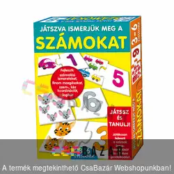 Játszva ismerjük meg az számokat