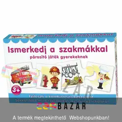 Ismerkedj a szakmákkal - párosító játék
