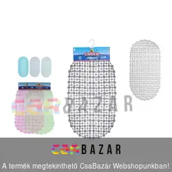 Csúszásgátló betét fürdőkádba 62x37 cm áttetsző