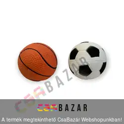 Gumilabda 6 cm tömör kutyalabda