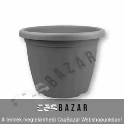Virágcserép 35cm-es antracit