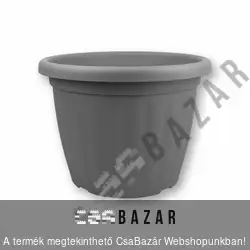 Virágcserép 40cm-es antracit