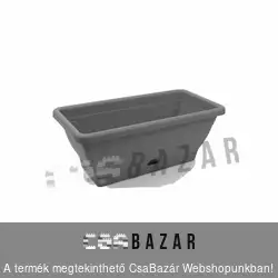 Virágláda balkonláda antracit 40 cm