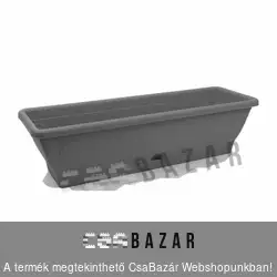 Virágláda balkonláda antracit 60 cm