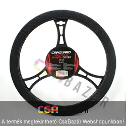 Kormányvédő - 38 cm csúszásmentes, masszírozó golyókkal - fekete