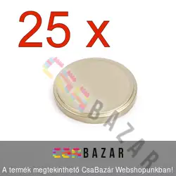 Befőttes üveg tető 82 mm 25 db