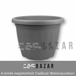 Virágcserép 45cm-es antracit