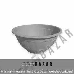 Virágkehely virágtál 32,5 cm alj nélkül antracit