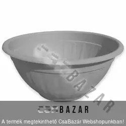 Virágkehely virágtál 47,5 cm alj nélkül antracit