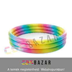 Felfújható szivárvány medence 147x33 cm Intex 58439