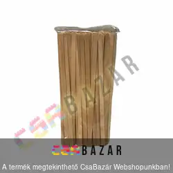 Fa kávékeverő lapka 100 db/cs. 140mm