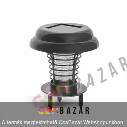 Szolár rovarcsapda - leszúrótüskével, akasztóval, fekete