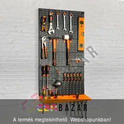 Fali szerszám rendszerező, szerszámtartó tábla 3 db x 50 x 33 cm
