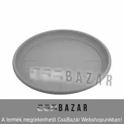 Virágcserép alátét 50cm-es antracit