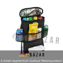 Ülésre akasztható autós rendszerező thermo betéttel