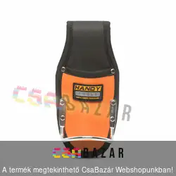 Kalapácstartó szegecselt zsebbel és övbújtatóval